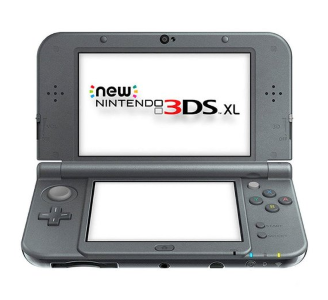 New Nintendo 3DS XL metallic schwarz